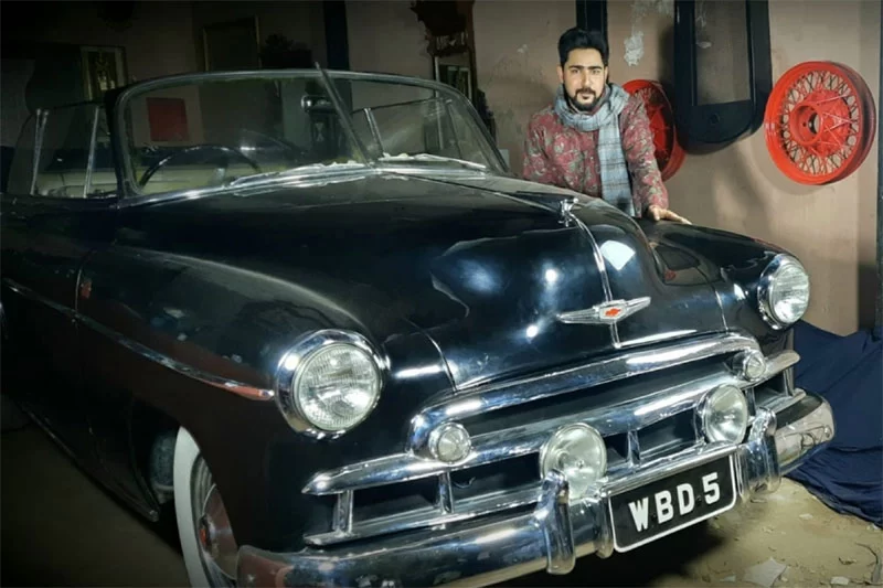 VINTAGE CARS SAHIL AGHA jpg This Delhi man owns over 50 vintage cars