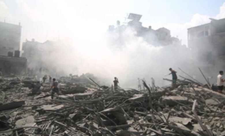 PALESTINE 7 2 Israeli Attacks in Gaza Result in a Reported Rise of 25,490 Palestinian Deaths