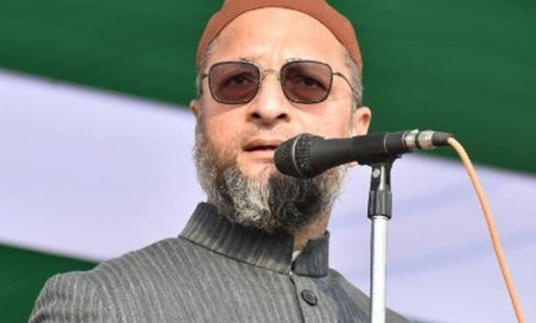 Owaisi slams arrest of three over screening of 'Ram ke Naam'