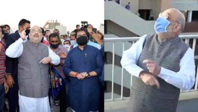 Amit Shah celebrates Uttarayan with temple visit, kite flying in Ahmedabad (video)