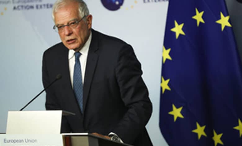 Israel cannot build peace only by military means, two-state solution only way forward: EU