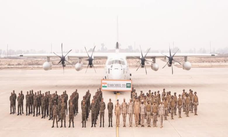 Joint Military Exercise Between India and Saudi Arabia Commences in Rajasthan