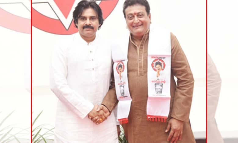 Prudhvi Raj and Choreographer Jani Master Align with Jana Sena Party