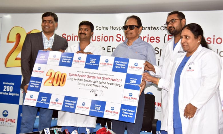 First time in India | Asian Spine Hospital Marks 200 Successful Spinal Fusion Surgeries with Keyhole Endoscopic Spine Technology