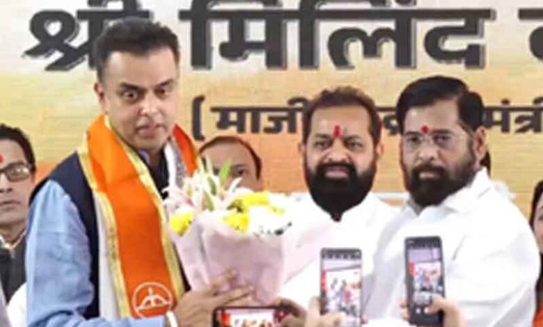 Milind Deora quits Congress; Maha CM Shinde welcomes him to Shiv Sena