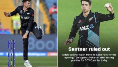 Santner Excluded from First T20I Against Pakistan After Testing Positive for Covid