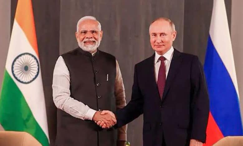 Putin Attributes India's Highest Economic Growth Rate to PM Modi's Leadership