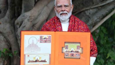 PM Modi releases commemorative postage stamps on Ram temple in Ayodhya