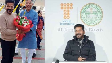 Telangana CM Concludes Inaugural Foreign Tour and Returns Home (video)