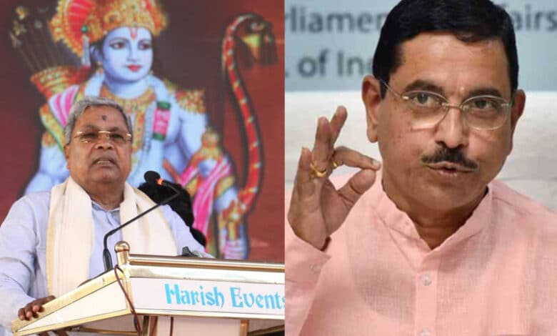 Union Minister Pralhad Joshi Accuses Siddaramaiah of Being Anti-Hindu