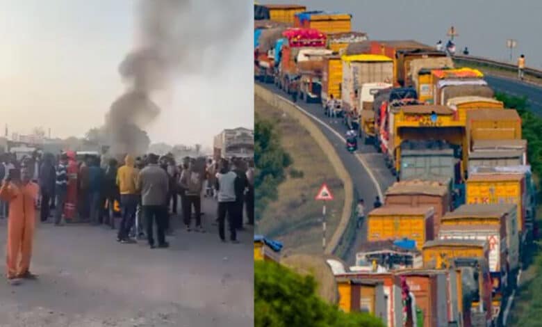 Truckers’ protests: Maha police escort for fuel tankers, security to bunkers