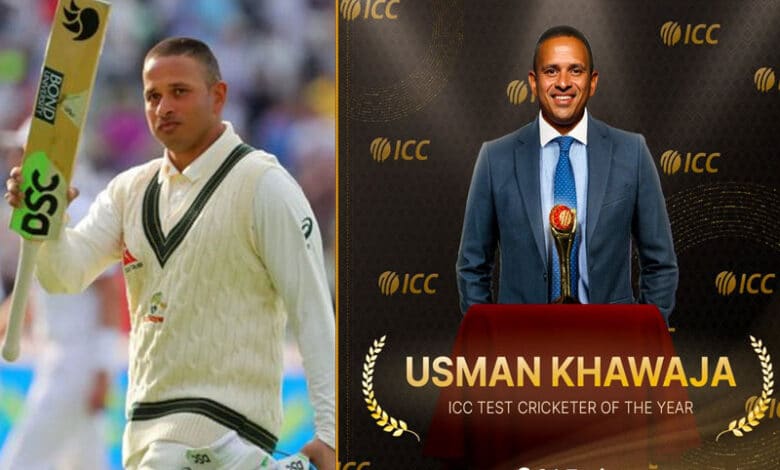 Usman Khawaja named ICC Men’s Test Cricketer of the Year 2023