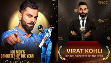 Virat Kohli awarded ICC Men’s ODI Cricketer of the Year 2023 (video)