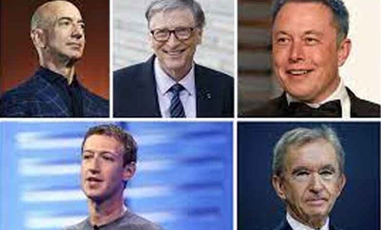 World’s richest 5 would take 476 years to go broke if they spend $1 mn daily: Report