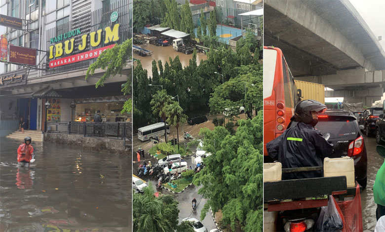 Heavy rains trigger flash floods in Indonesia