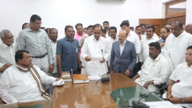 KCR takes oath as MLA