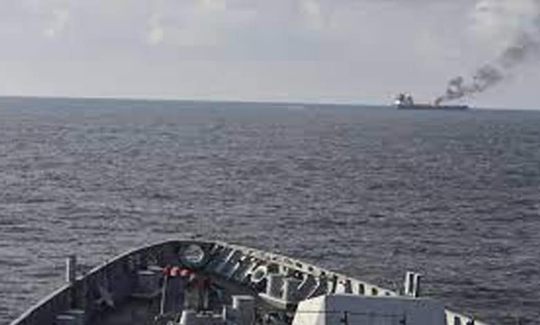 UK ship attacked by Houthis in Gulf of Aden sinks