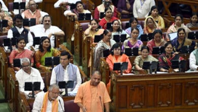 UP assembly reverberates with chants of 'Jai Shri Ram'