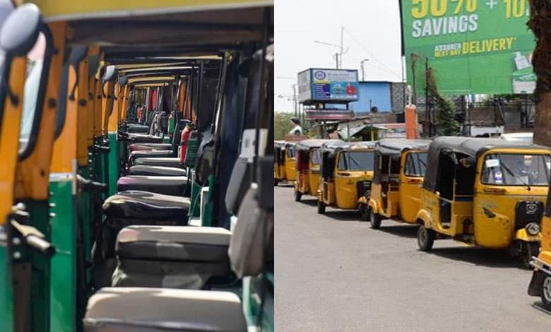 Auto drivers vow to boycott LS polls against free bus travel to women