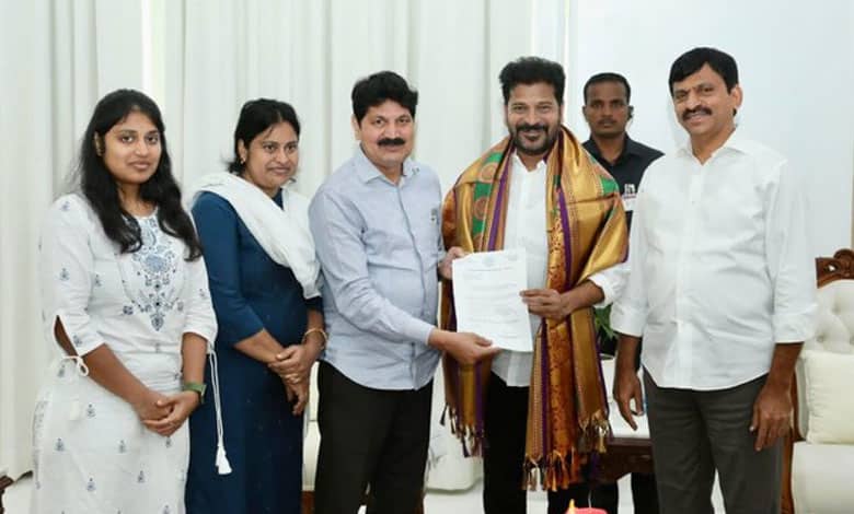 BRS Bhadrachalam MLA meets CM Revanth