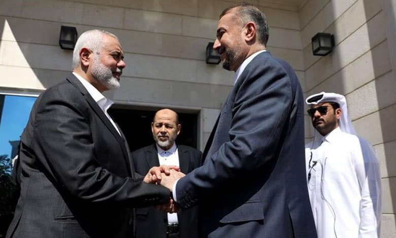 Iranian FM, Hamas leader discuss Gaza's developments over phone