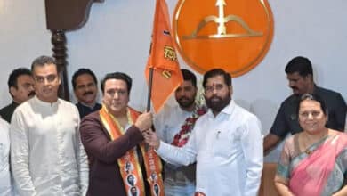 Govinda joins Shiv Sena in CM Shinde's presence; may be fielded from Mumbai North West