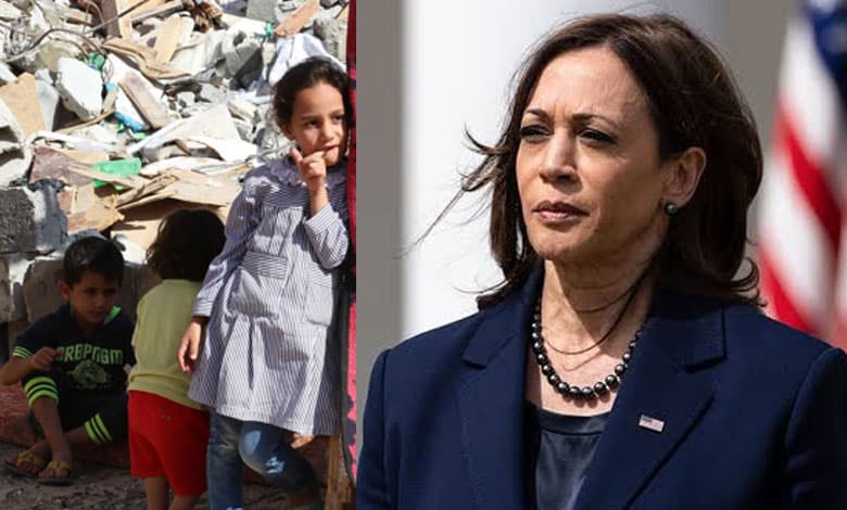 US Vice Prez Harris calls for increasing flow of aid to Gaza