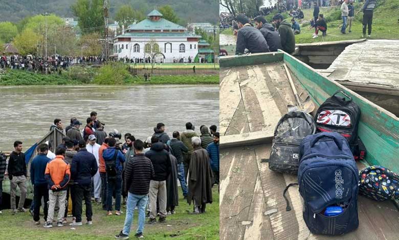 Four killed as boat capsizes in J&K's Jhelum River