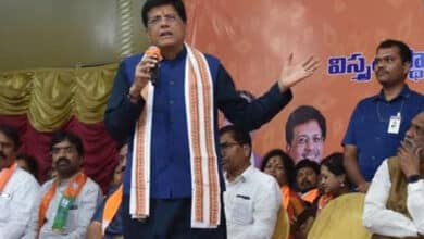 Union minister Piyush Goyal files nomination from Mumbai North LS seat