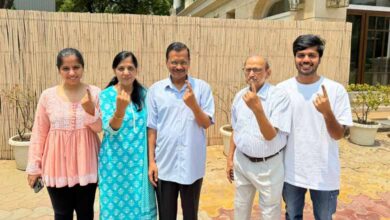 Delhi CM Kejriwal casts ballot, says people voting against dictatorship