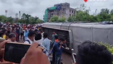 Newborn killed; more than 30 persons injured as pvt bus overturns in Chhattisgarh: Video