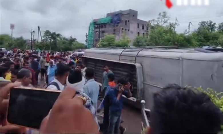 Newborn killed; more than 30 persons injured as pvt bus overturns in Chhattisgarh: Video