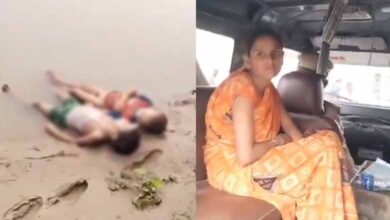 Tragic Incident in Auraiya, Uttar Pradesh: Mother Throws Four Children into River: Video