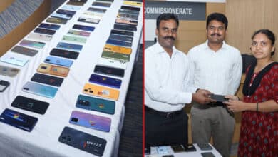 Cyberabad cops recover 60 stolen & lost Mobile phones in 20 days