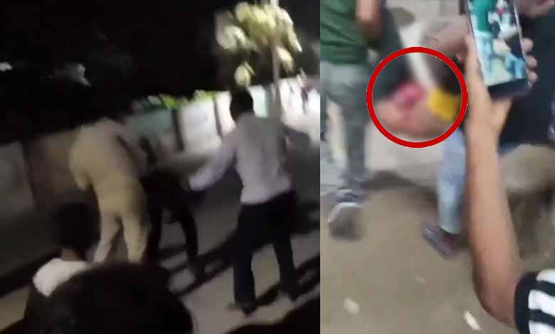 Muslim Man's Intestines Bulge Out as Bihar Railway Police Beat Him Up: Video