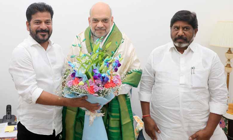 Telangana CM meets Home Minister Amit Shah