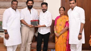 Sai Dharam Tej meets Telangana CM Revanth Reddy, discusses ways to combat child abuse