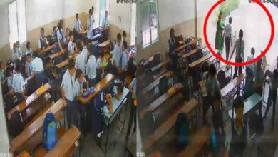 Classroom Wall Collapses During Lunchtime, Students Run for Safety: Video