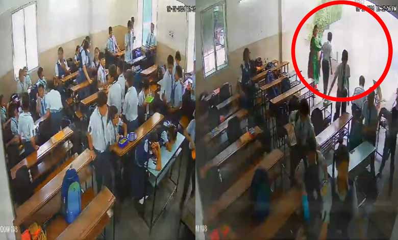 Classroom Wall Collapses During Lunchtime, Students Run for Safety: Video