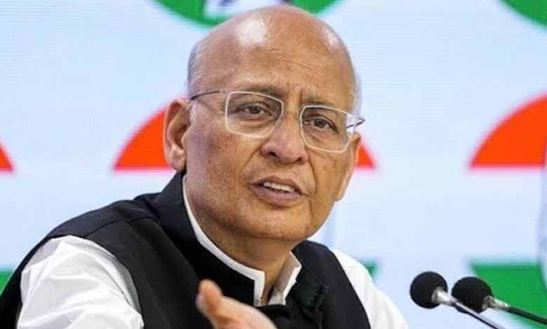 RS bypoll: Cong nominates Abhishek Singhvi as its candidate from Telangana