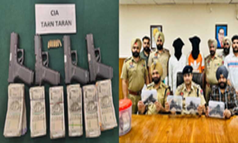 Arms smuggling racket with Pak links bused in Punjab; NATO imprinted pistol seized (Ld)