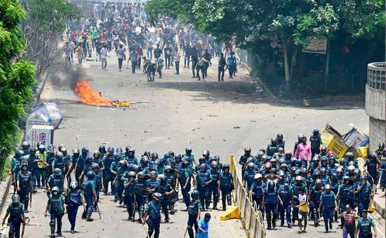 Over 100 killed in violence across Bangladesh after Hasina's ouster