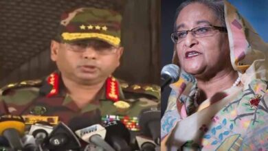 Hasina has resigned, interim govt is taking over: Bangladesh Army chief: Video