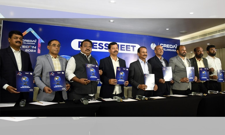 CREDAI Telangana Announces STATECON 2024: "Telangana Going Global" Conference to Boost Real Estate Sector