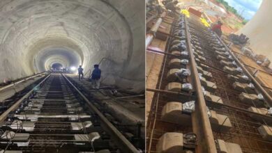 East Coast Railway adopts advanced ballastless track technology in tunnels