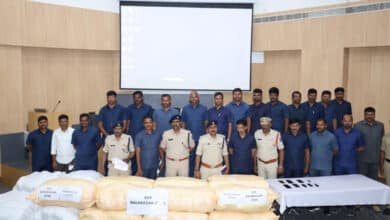 Hyderabad News | 803 kg of Ganja seized; 5 peddlers arrested