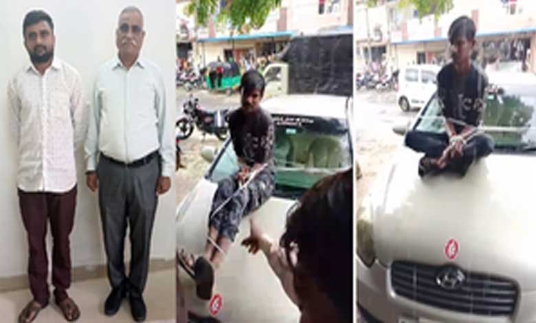 Youth beaten, driven around tied to car bonnet; Gujarat cops register case against 3