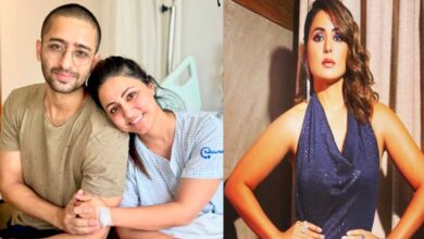 Shaheer Sheikh visits Hina Khan in hospital: 'You are fiery, fearless'