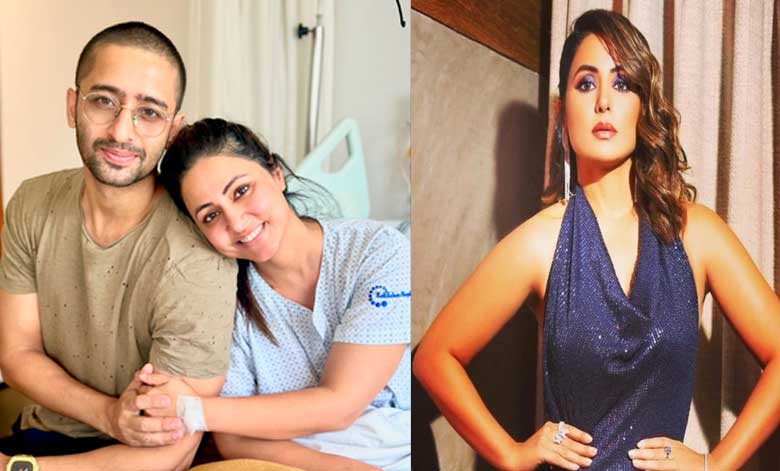 Shaheer Sheikh visits Hina Khan in hospital: 'You are fiery, fearless'