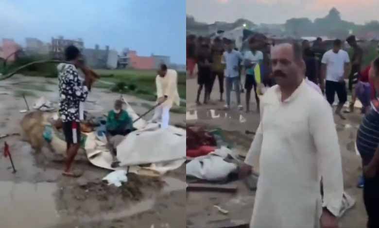 Fringe group attacks shanty-dweller Muslims in UP calling them Bangladeshi infiltrators: Video